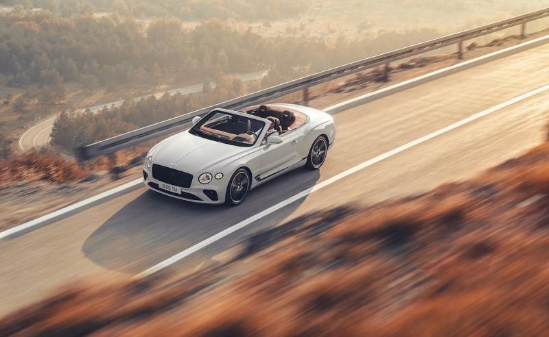 Bentley Continental GT Convertible | les photos officielles de la version 2019